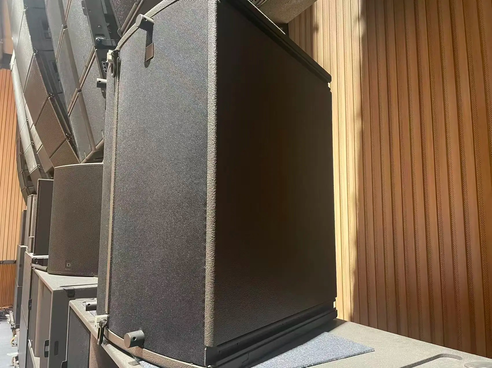 Professional Club Music Player Active Curved Single 15-Inch Neodymium Magnet Full-Range Mono Indoor Matrix Speaker 2-Year